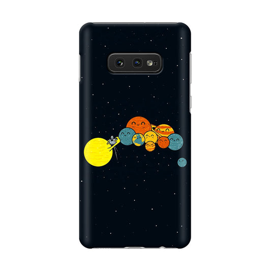 Planet Cute Illustration Galaxy S10e Case