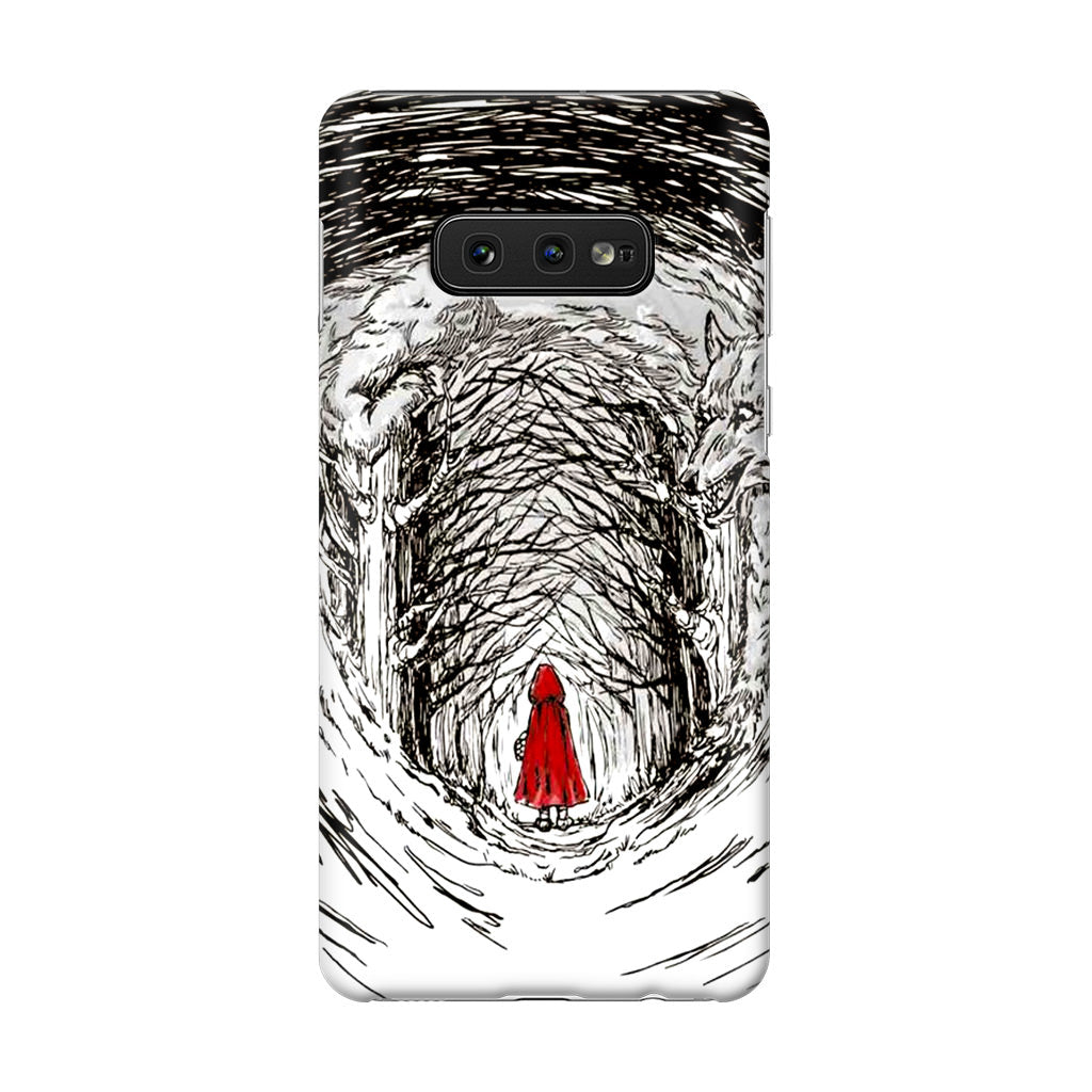 Red Riding Hood Galaxy S10e Case