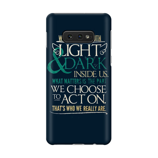 Sirius Black Quotes Galaxy S10e Case