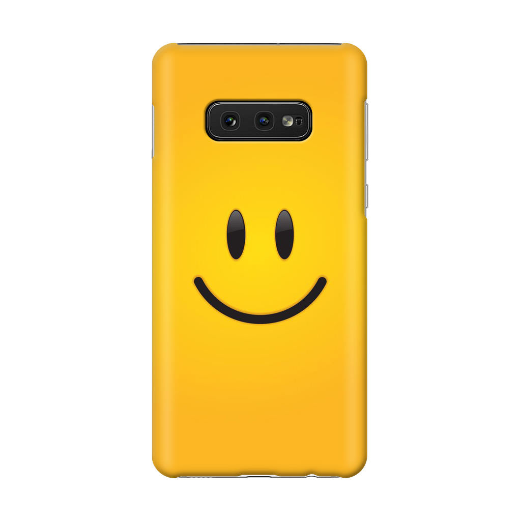 Smile Emoticon Galaxy S10e Case