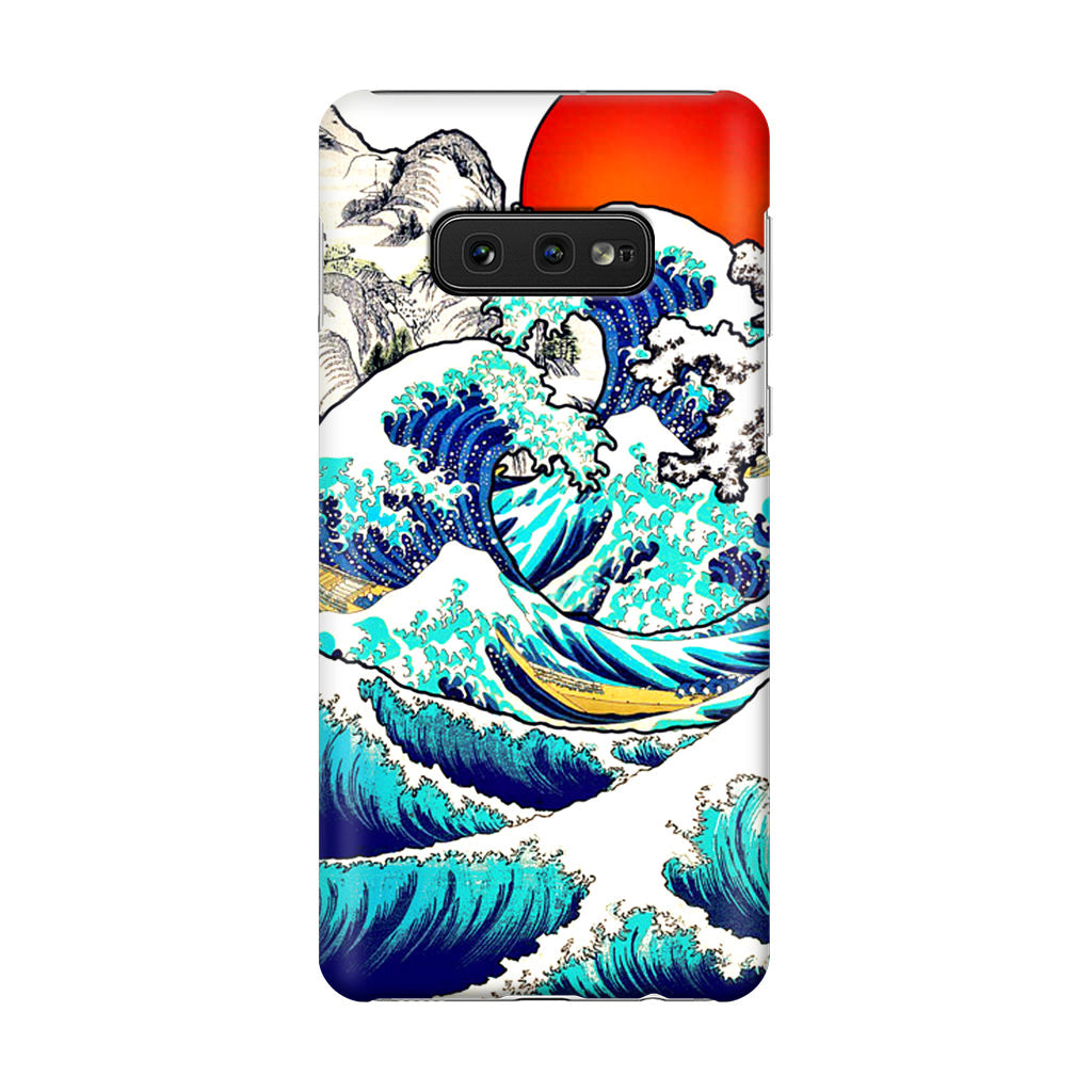 The Great Wave off Kanagawa Galaxy S10e Case