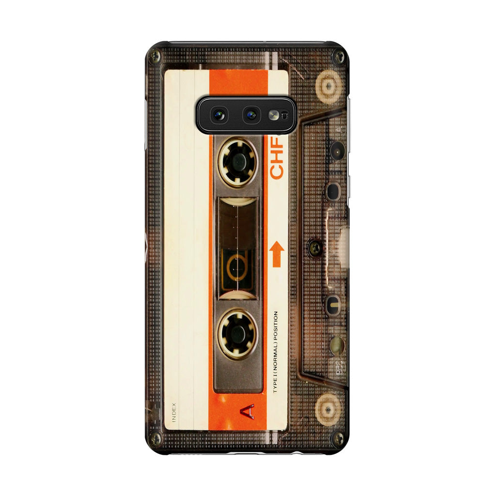 Vintage Audio Cassette Galaxy S10e Case