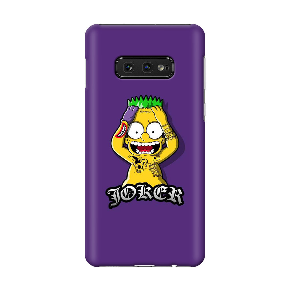 Bart Joker Galaxy S10e Case