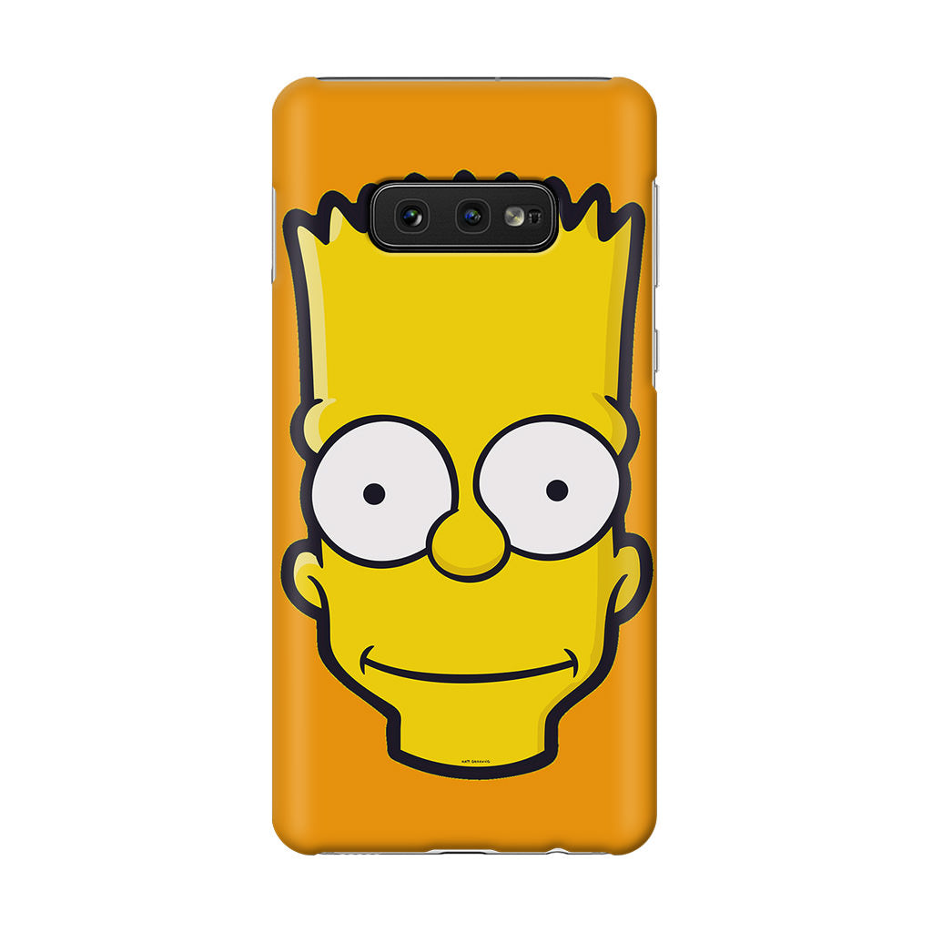 Bart Yellow Face Galaxy S10e Case