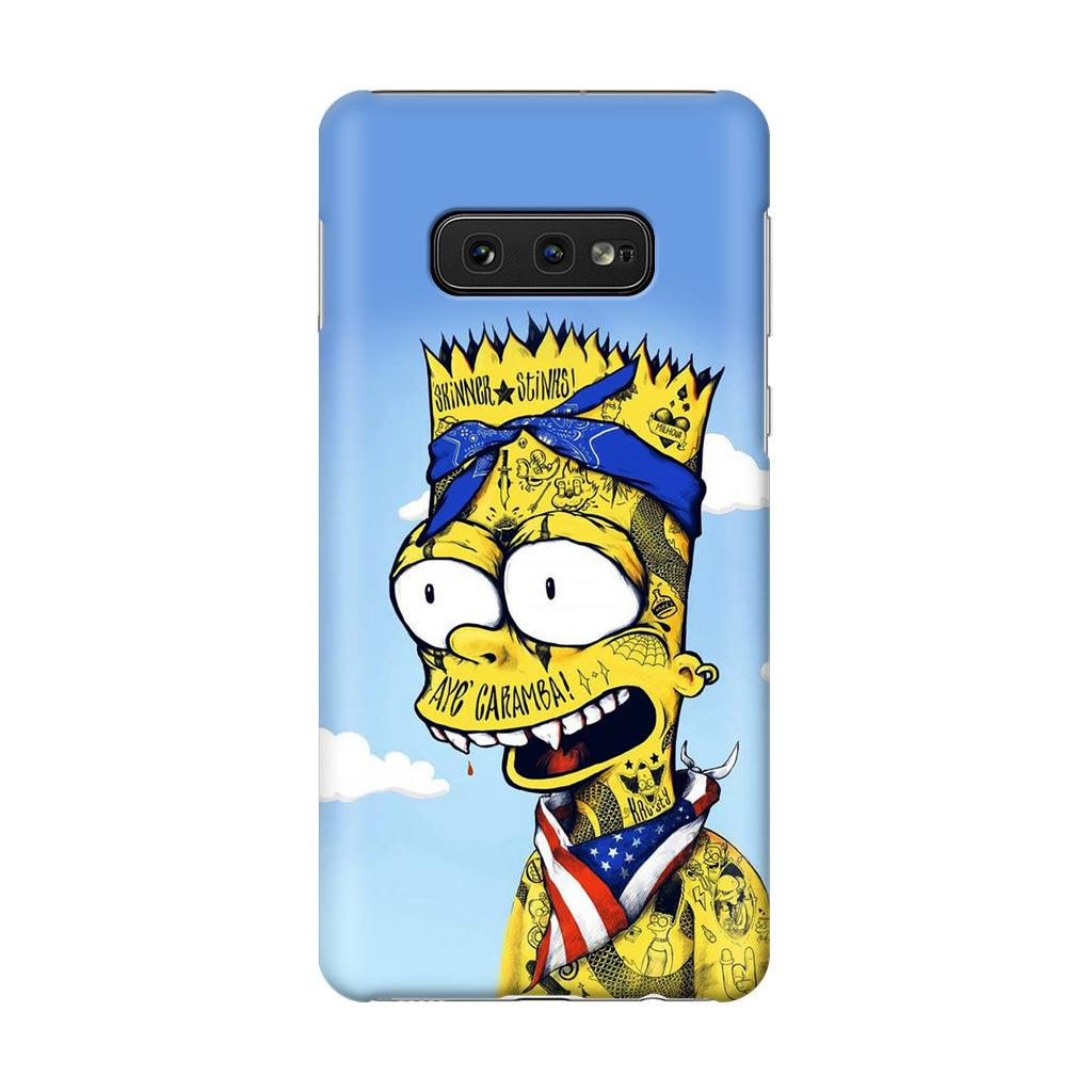 Bootleg Bart Galaxy S10e Case