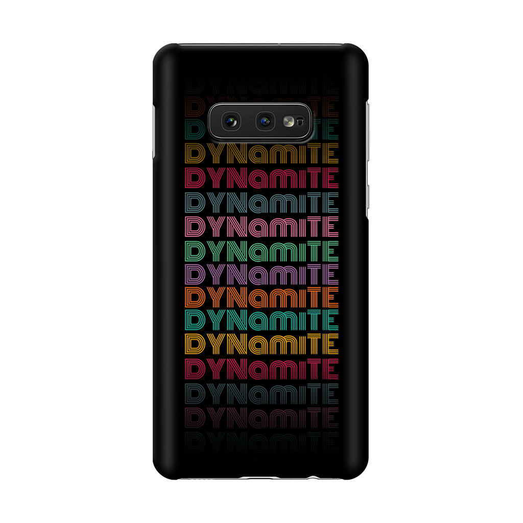 BTS Dynamite Galaxy S10e Case