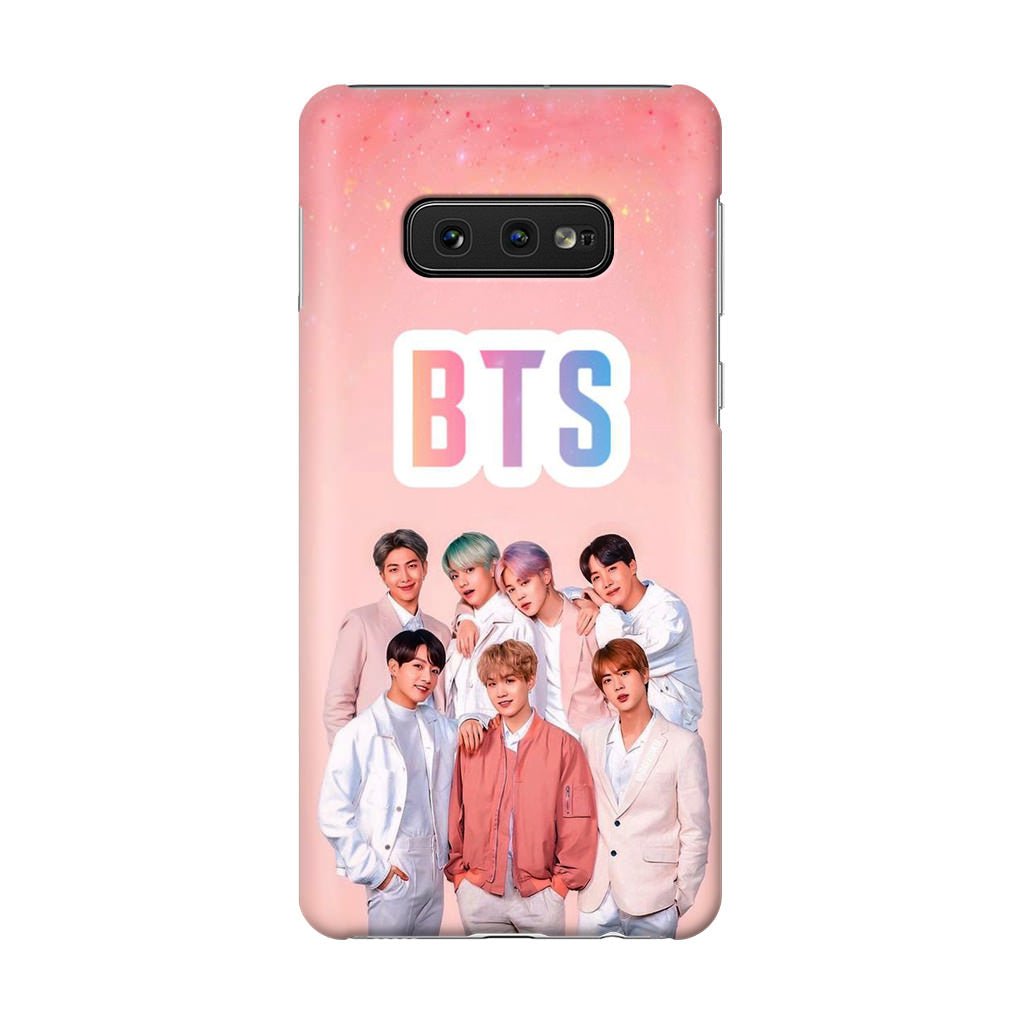 BTS Member in Pink Galaxy S10e Case