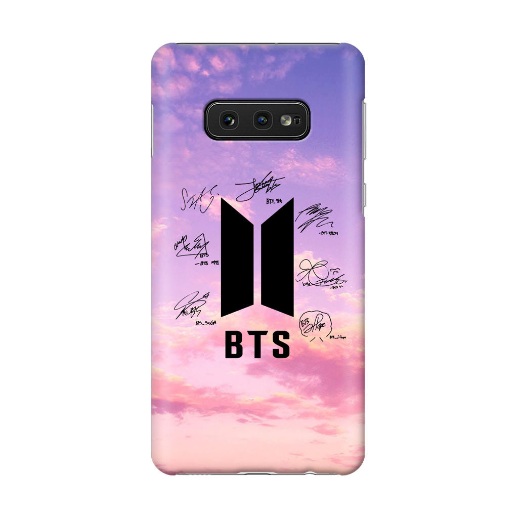 BTS Signature 2 Galaxy S10e Case