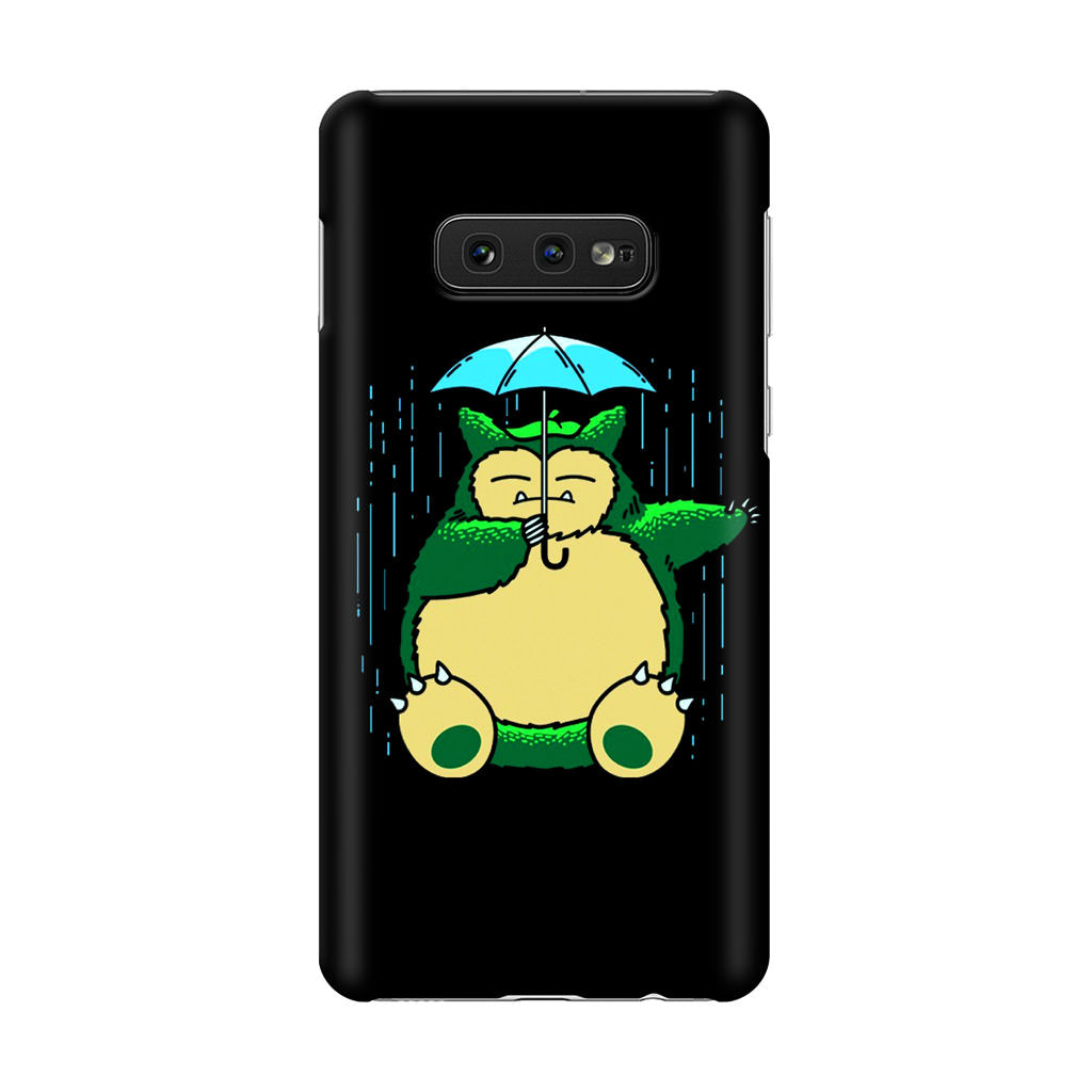 Cute Snorlax Umbrella Galaxy S10e Case