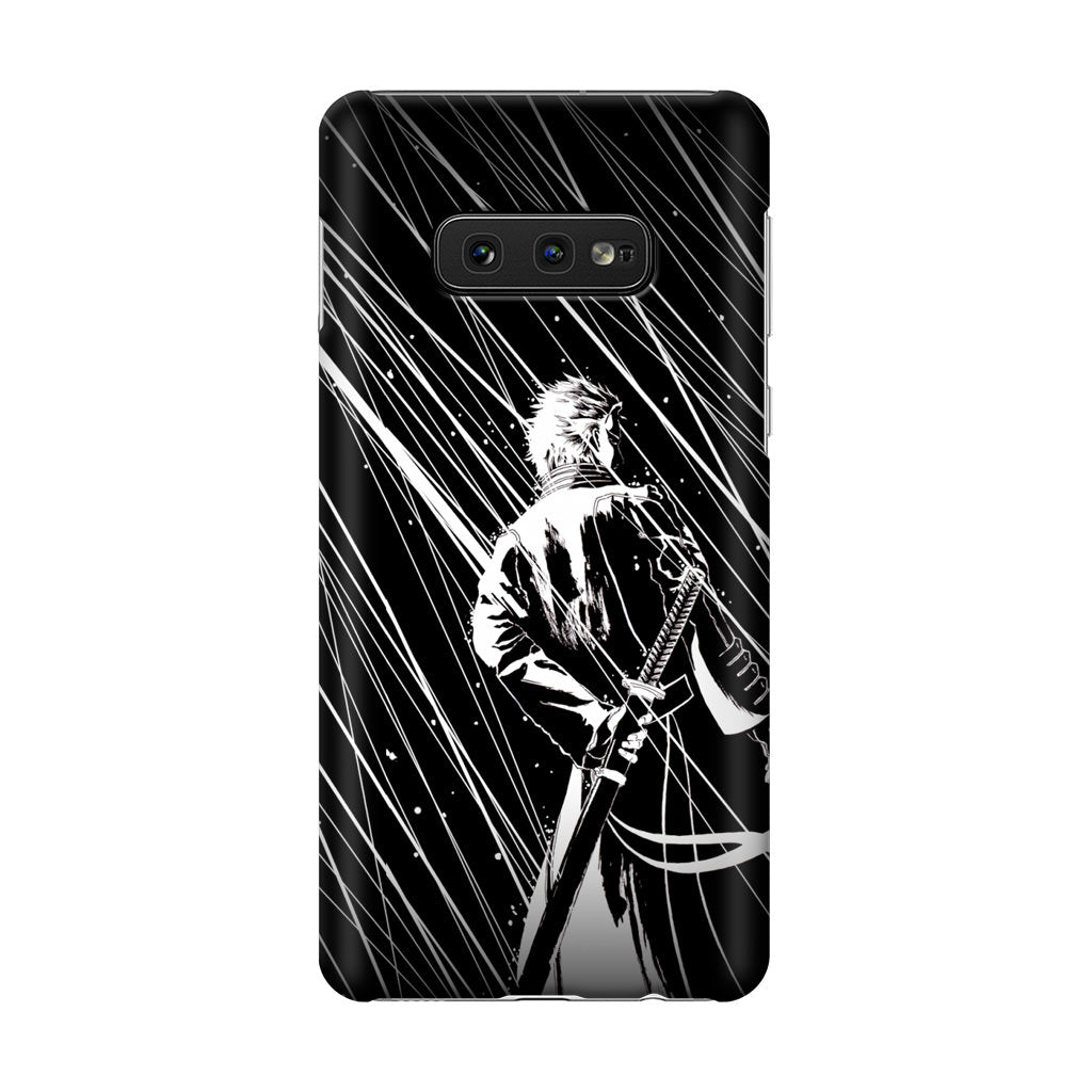 Vergil Black White Galaxy S10e Case