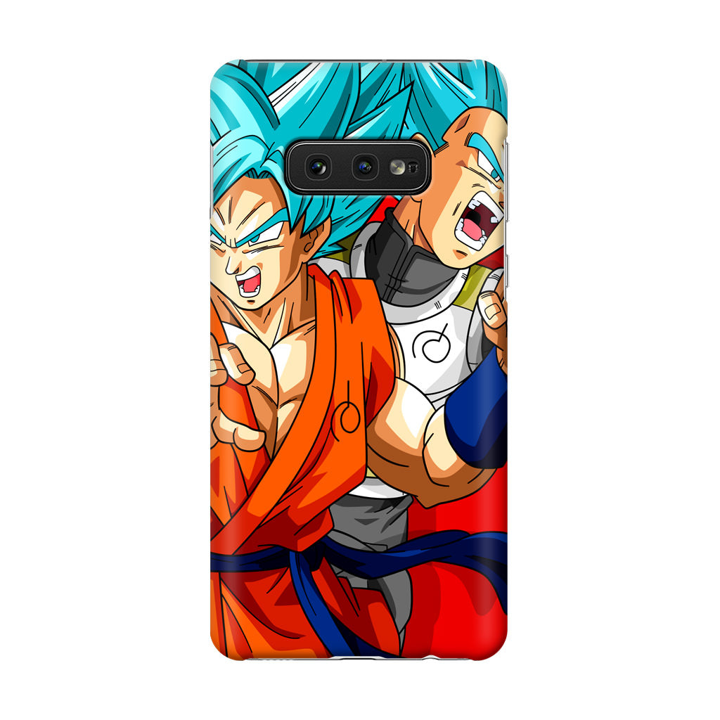 Dragon Ball Super SSGSS Goku And Vegeta Galaxy S10e Case