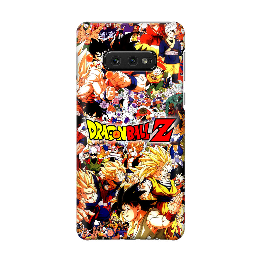 Dragon Ball Z All Characters Galaxy S10e Case