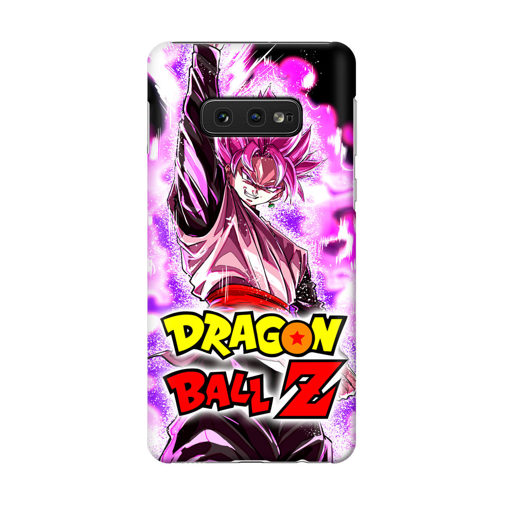 Dragon Ball Z Son Goku Black Rose Saiyan Galaxy S10e Case