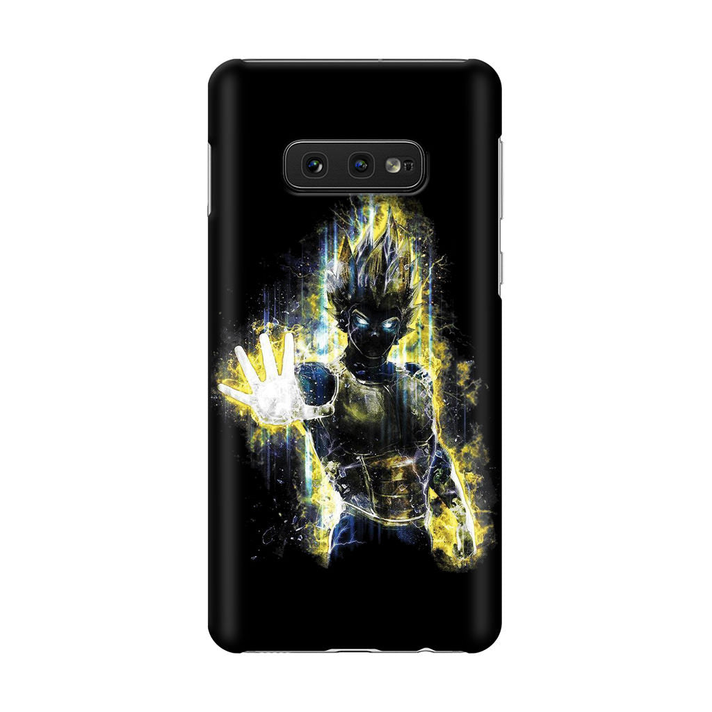 Dragon Ball Z Vegeta Bad Saiyan Prince Galaxy S10e Case