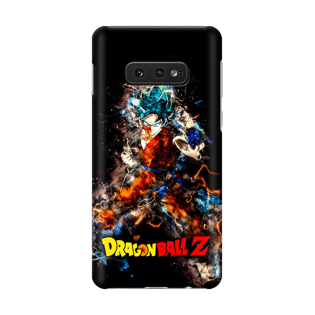 Dragonball Z Super Goku Galaxy S10e Case