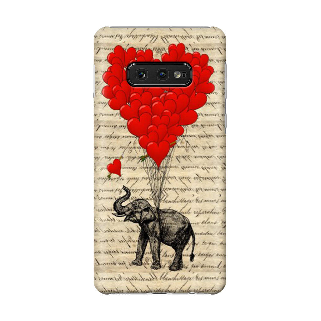 Elephant And Heart Galaxy S10e Case