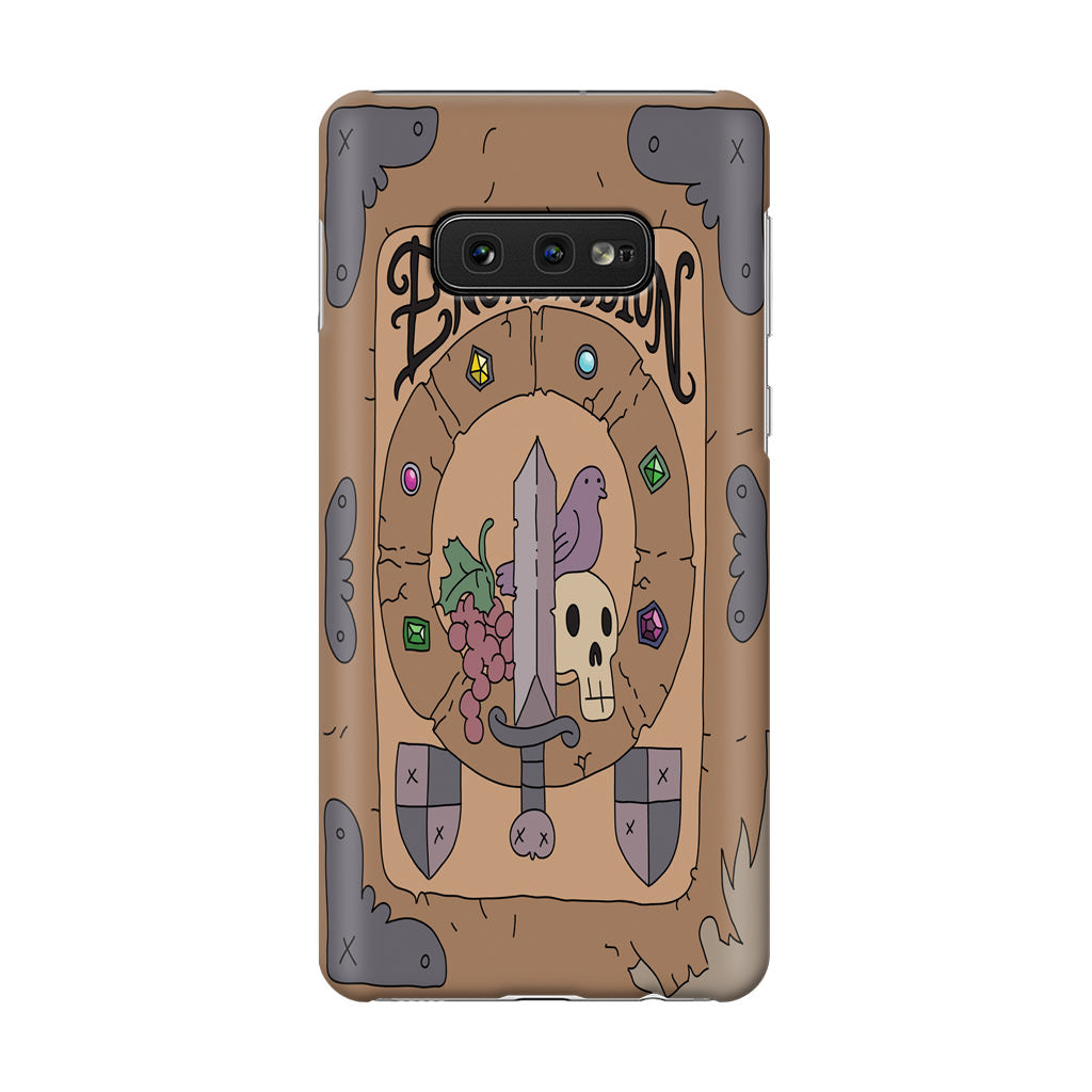 Enchiridion Book Galaxy S10e Case