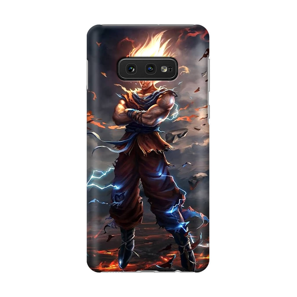 Evil Goku Galaxy S10e Case