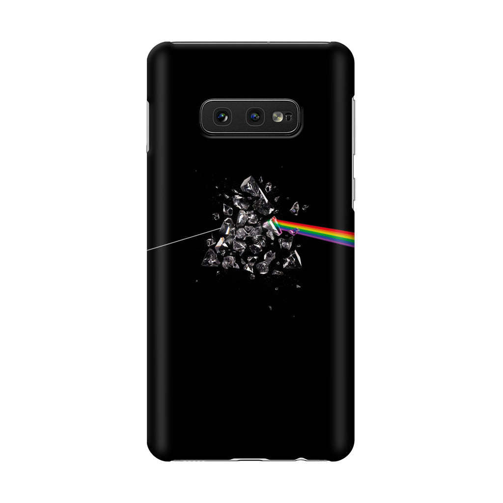 Glass Broken Light Refraction Galaxy S10e Case