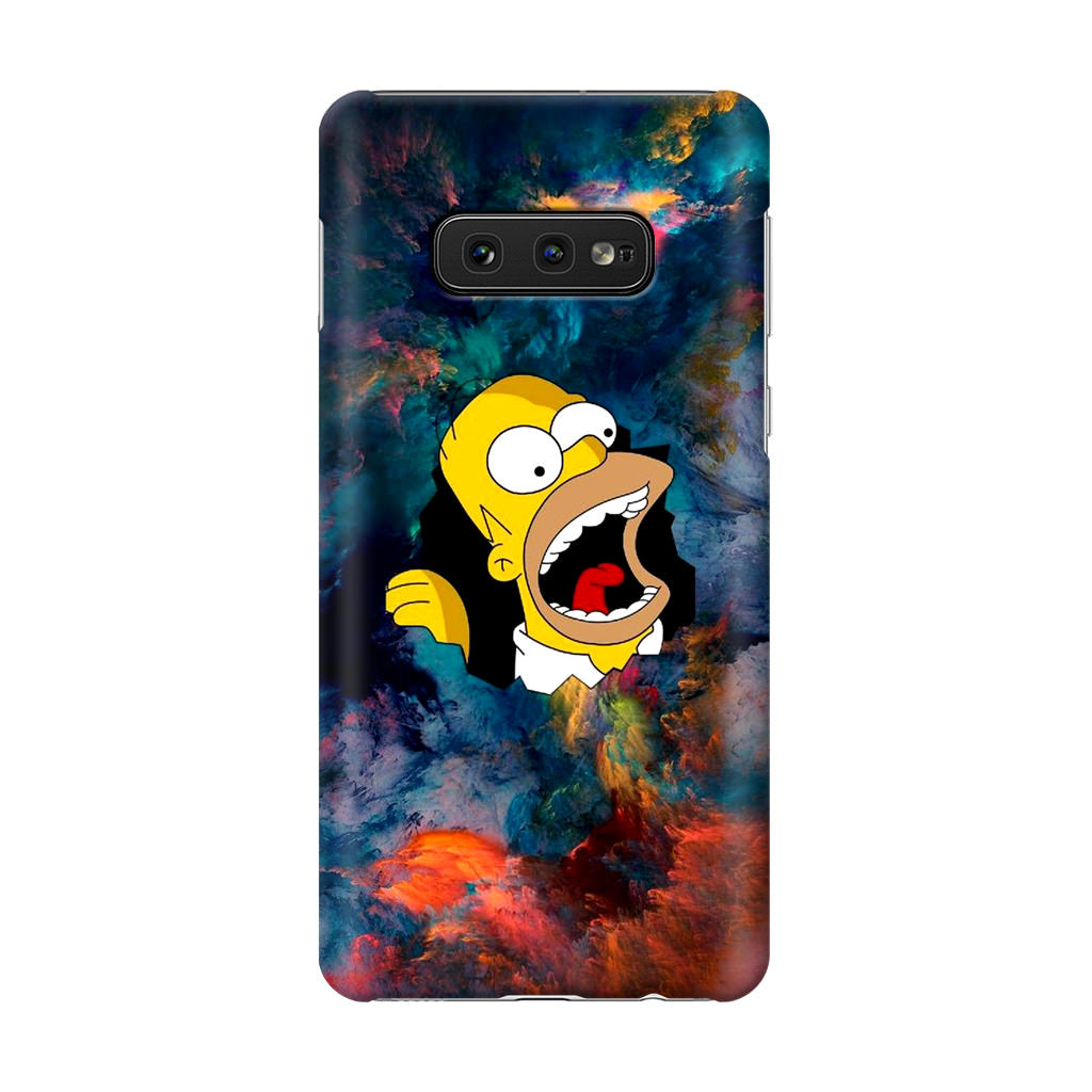 Homer Behind The Black Hole Galaxy S10e Case