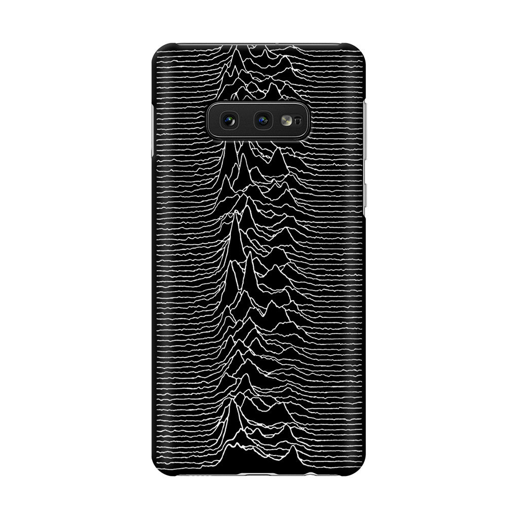 Joy Division Unknown Pleasures Galaxy S10e Case