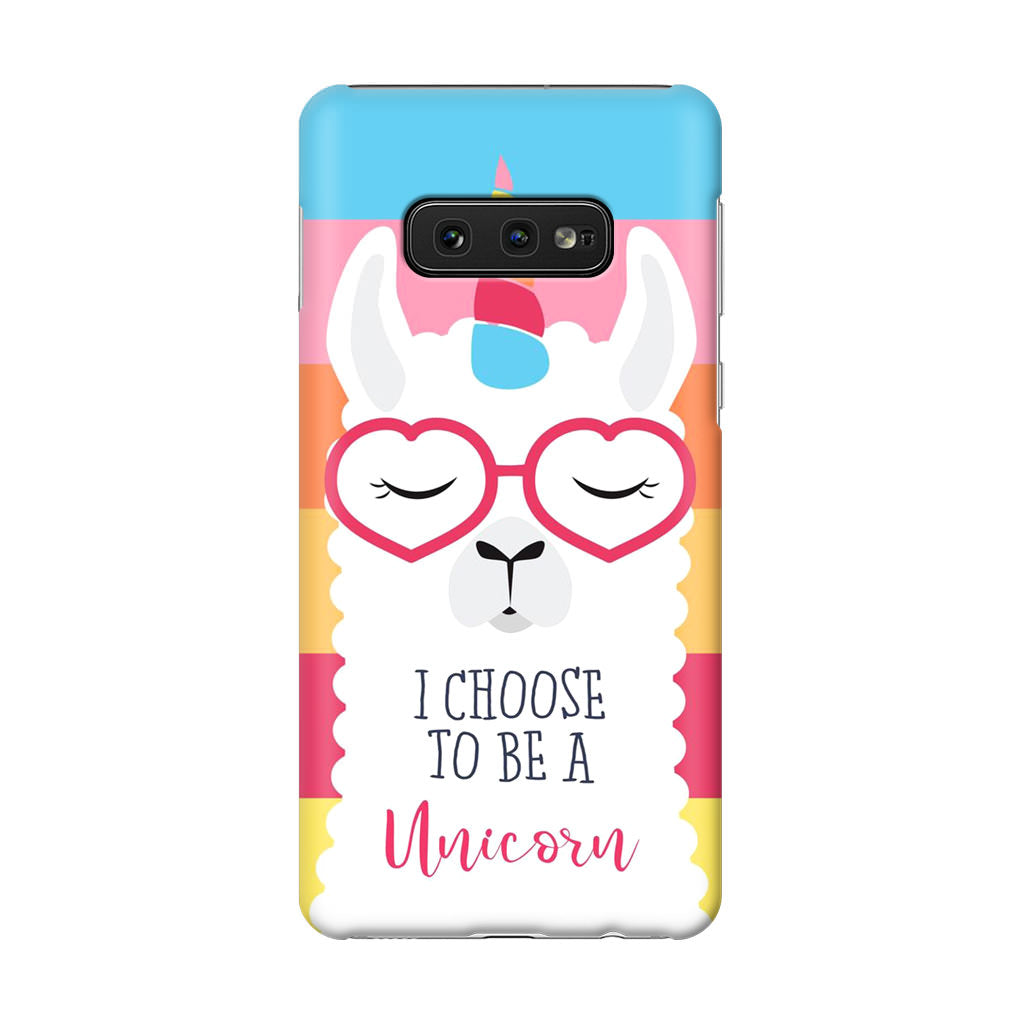 Llama Unicorn Galaxy S10e Case