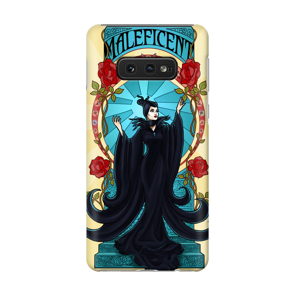 Maleficent With Flower Galaxy S10e Case