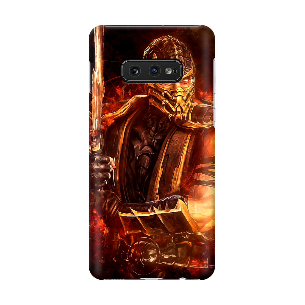 Mortal Kombat Scorpion Galaxy S10e Case