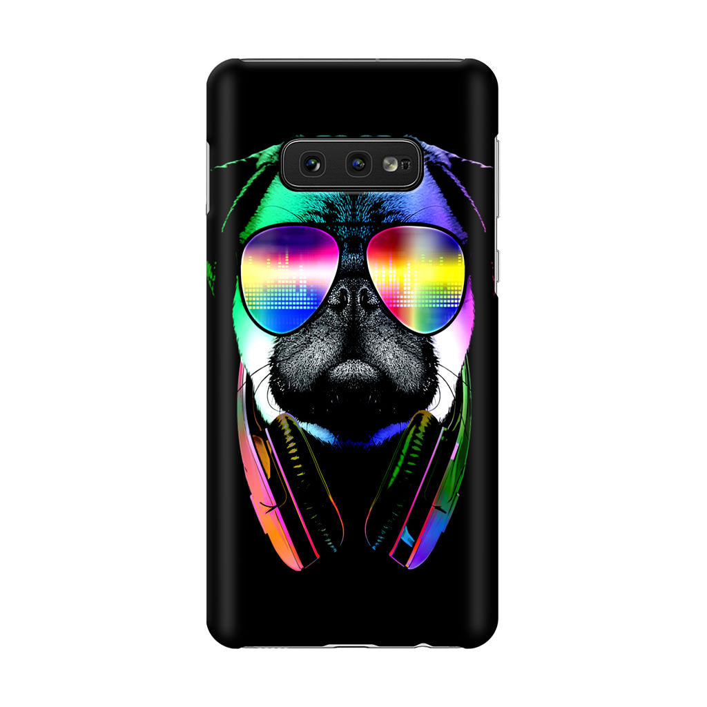 Music Lover Pug V Galaxy S10e Case