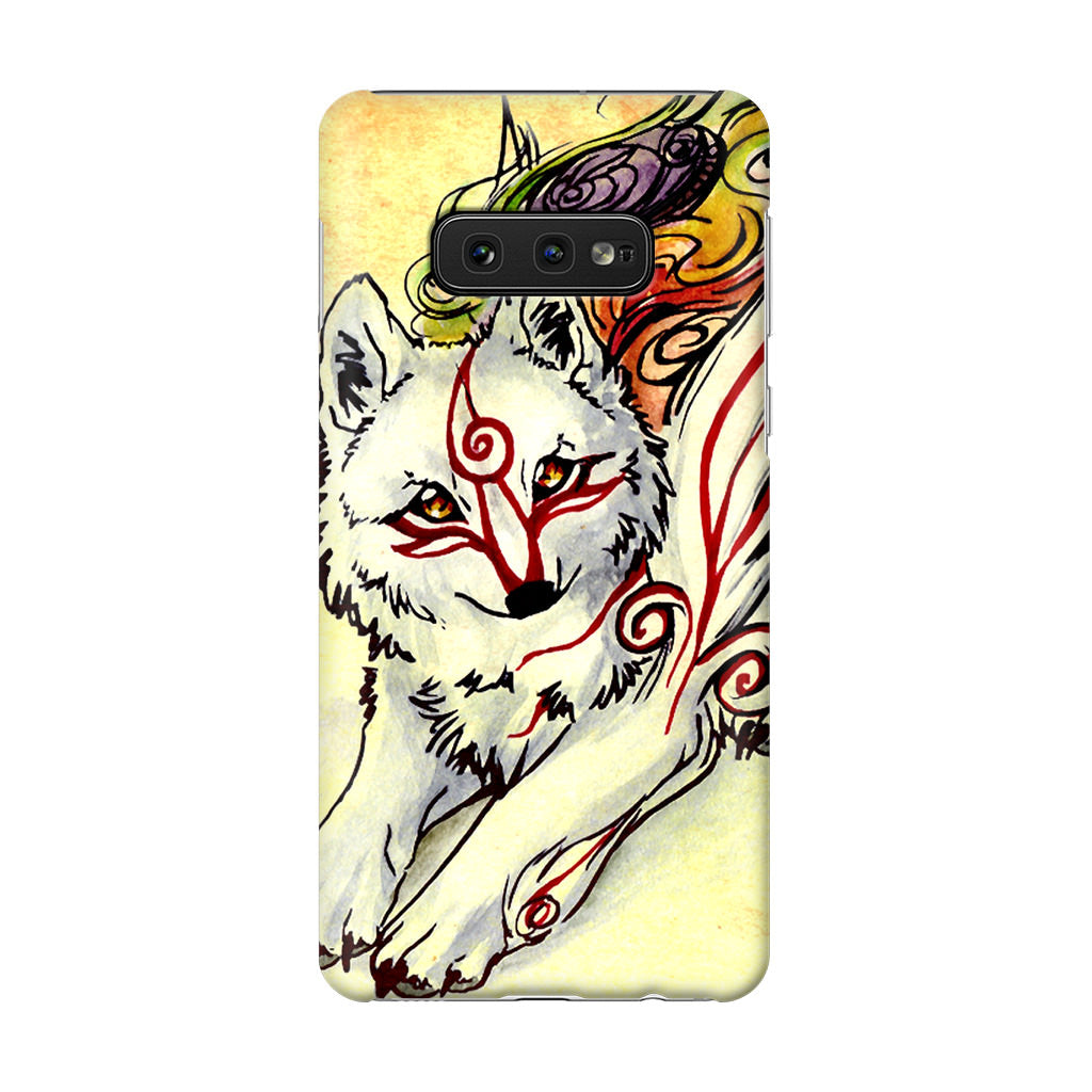 Okami Amaterasu Galaxy S10e Case