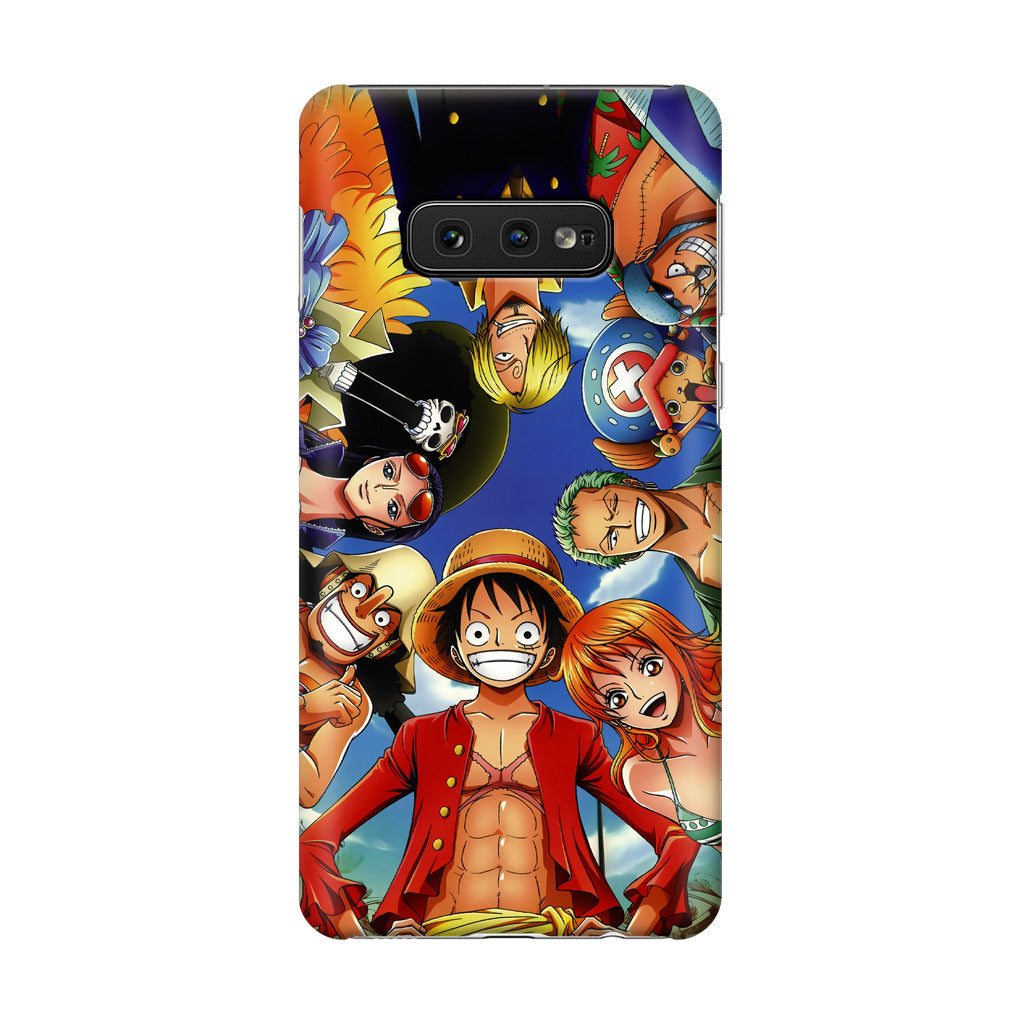 One Piece Luffy Crew Galaxy S10e Case