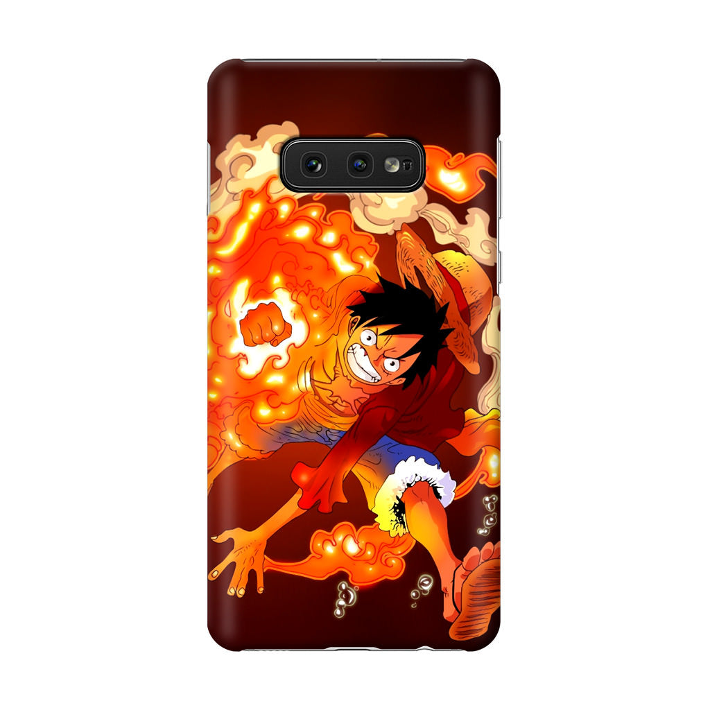 One Piece Luffy Red Hawk Galaxy S10e Case