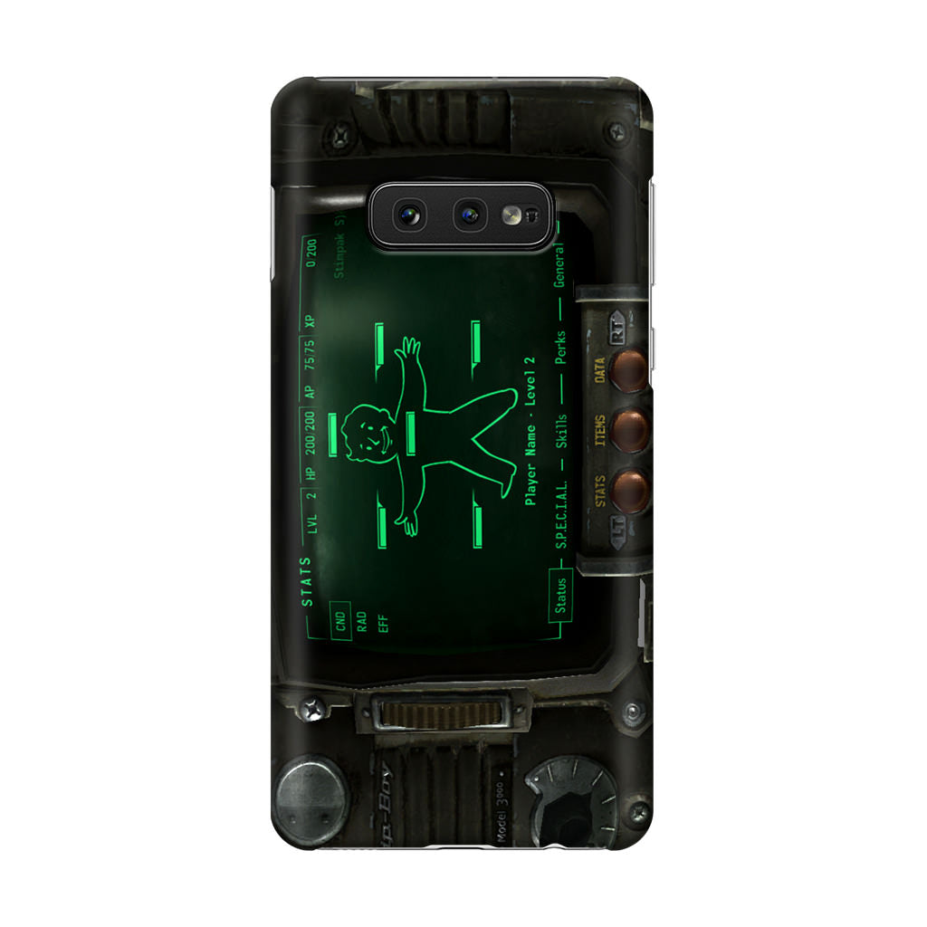 Pip-boy 3000 Galaxy S10e Case