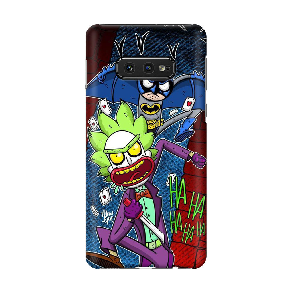 Rick And Morty Bat And Joker Clown Galaxy S10e Case