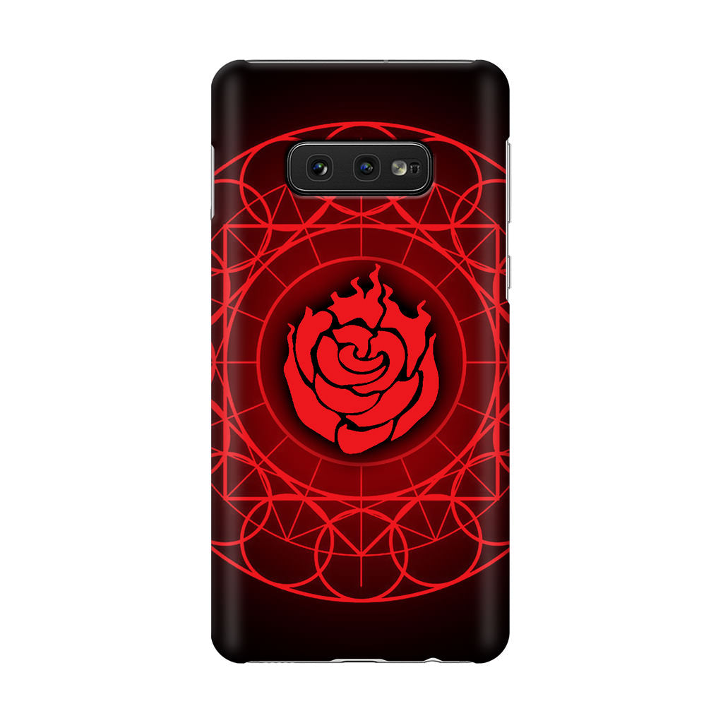 Ruby Rose Symbol RWBY Galaxy S10e Case