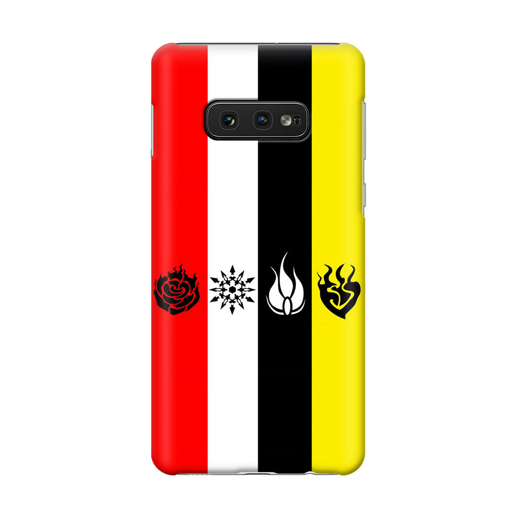 RWBY All Symbols Galaxy S10e Case