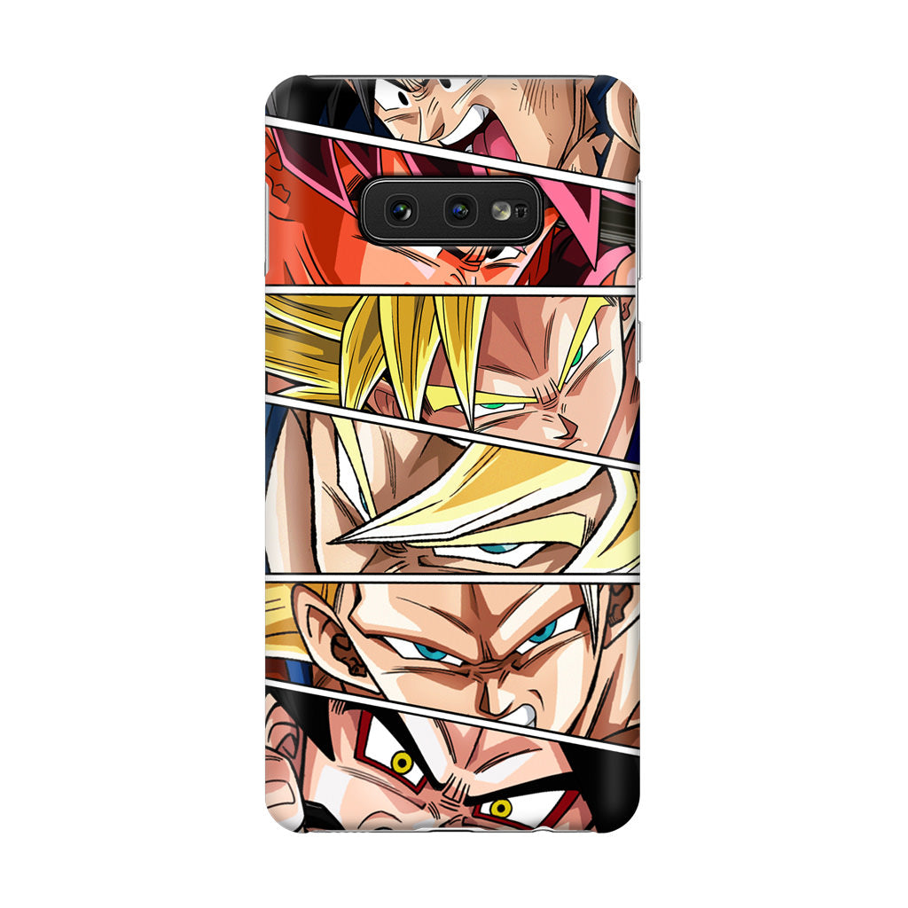 Son Goku Forms Galaxy S10e Case