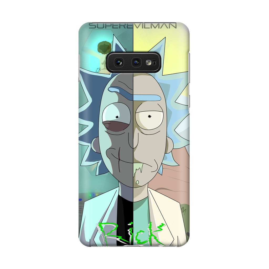 Super Evil Man Rick And Rick Galaxy S10e Case