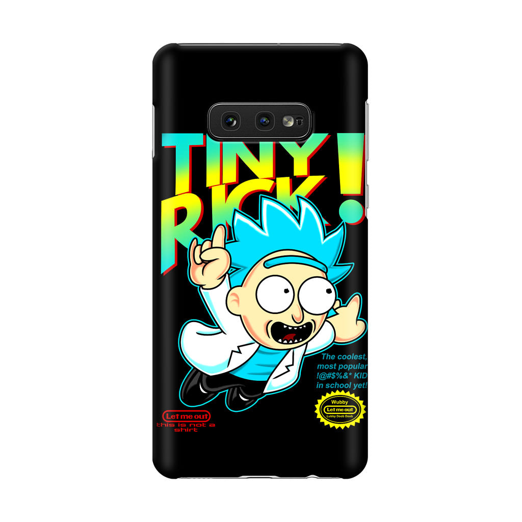 Tiny Rick Let Me Out Galaxy S10e Case