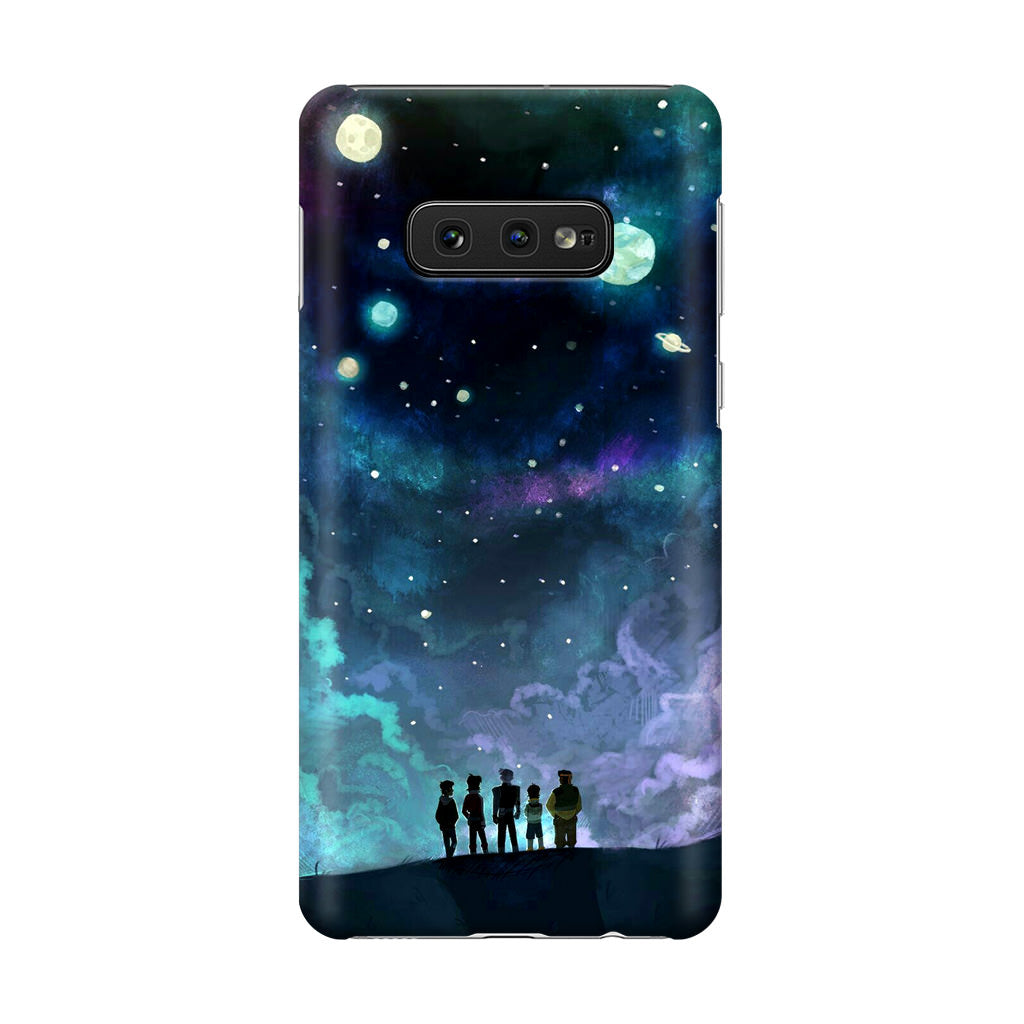 Voltron In Space Nebula Galaxy S10e Case