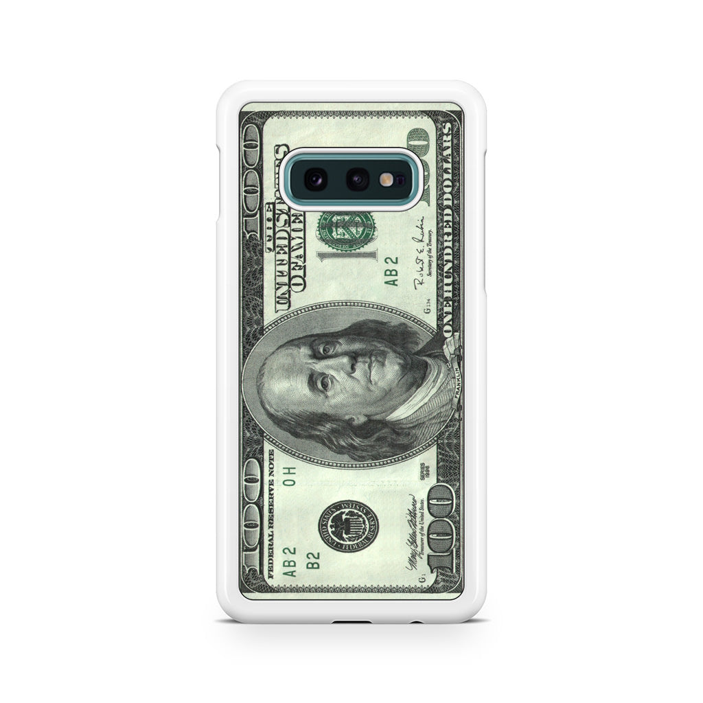 100 Dollar Galaxy S10e Case