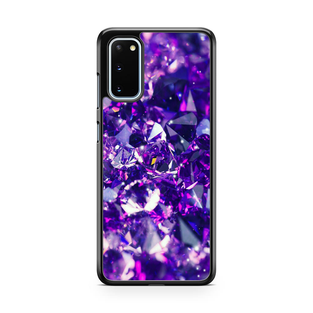 Purple Crystal Galaxy S20 Case