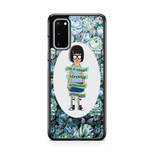 Tina Belcher Flower Woman Quotes Galaxy S20 Case