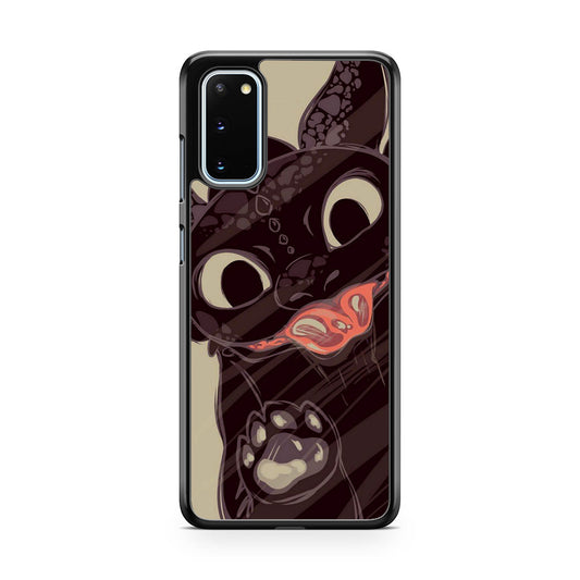 Toothless Dragon Art Galaxy S20 Case