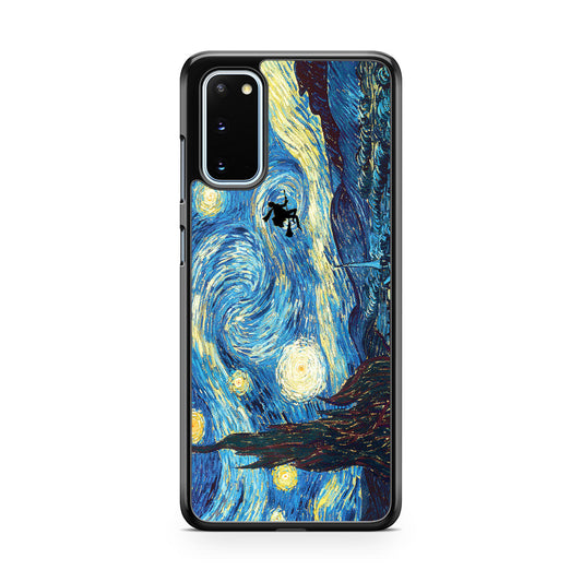 Witch Flying In Van Gogh Starry Night Galaxy S20 Case