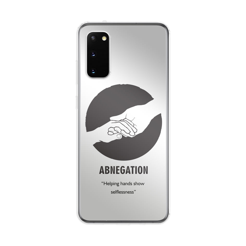Abnegation Divergent Faction Galaxy S20 Case