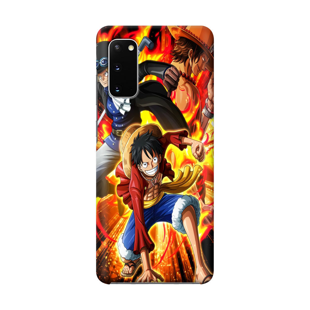 Ace Sabo Luffy Brotherhood Galaxy S20 Case