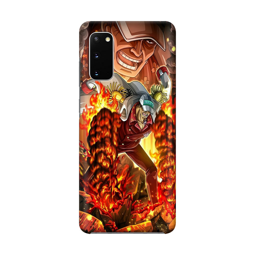 Akainu Exploding Volcano Galaxy S20 Case