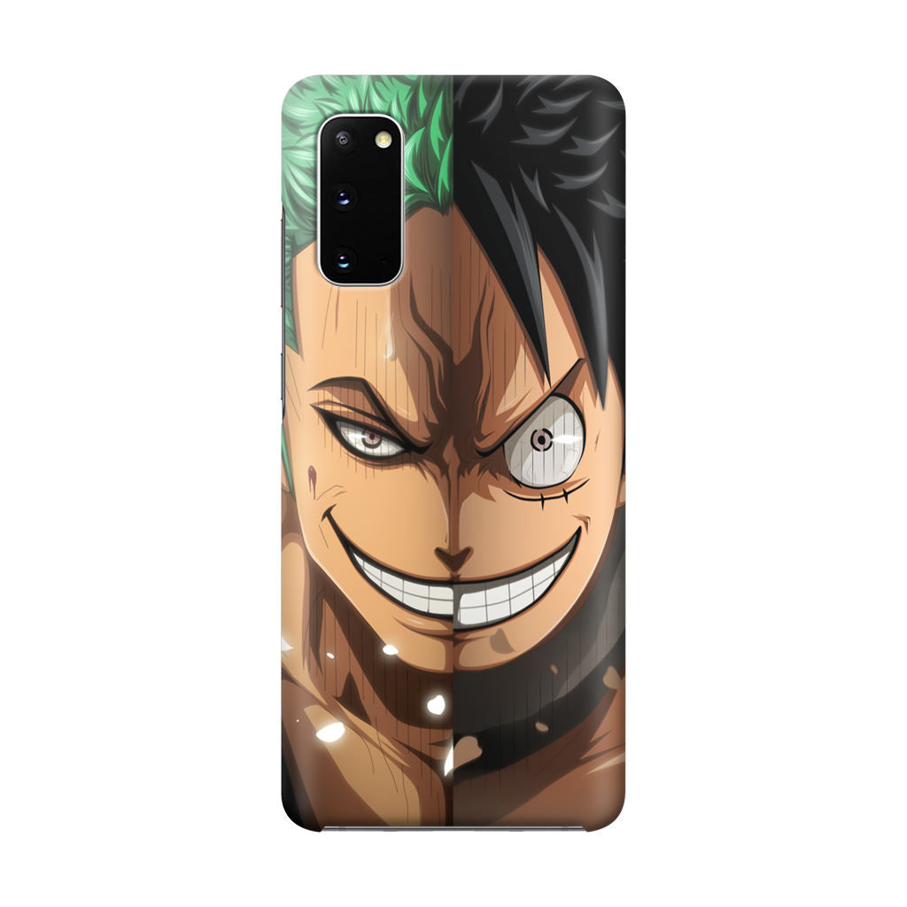 Luffy And Zoro Half Smile Galaxy S20 Case