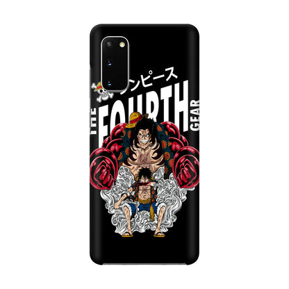 Luffy The Fourth Gear Black Galaxy S20 Case